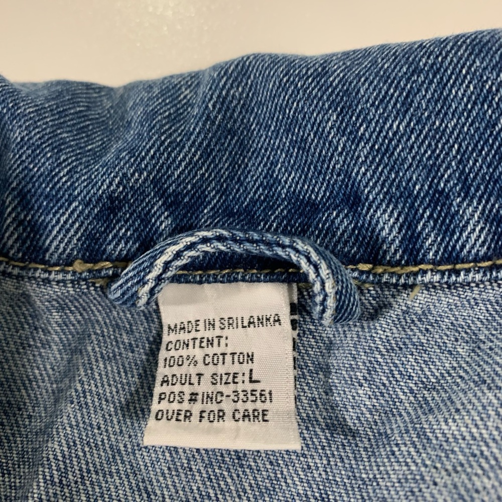 Vintage 1994 The Rolling Stone reworked jean jacket. - Picture 4 of 13